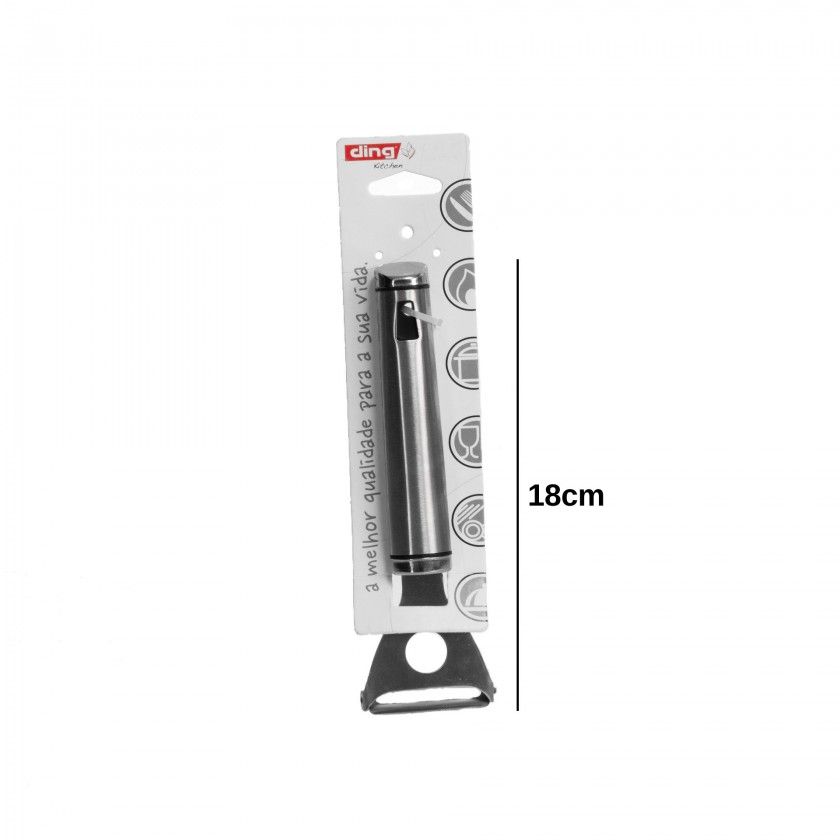 Descascador Inox Venus 18cm Descascador Inox Venus 18cm