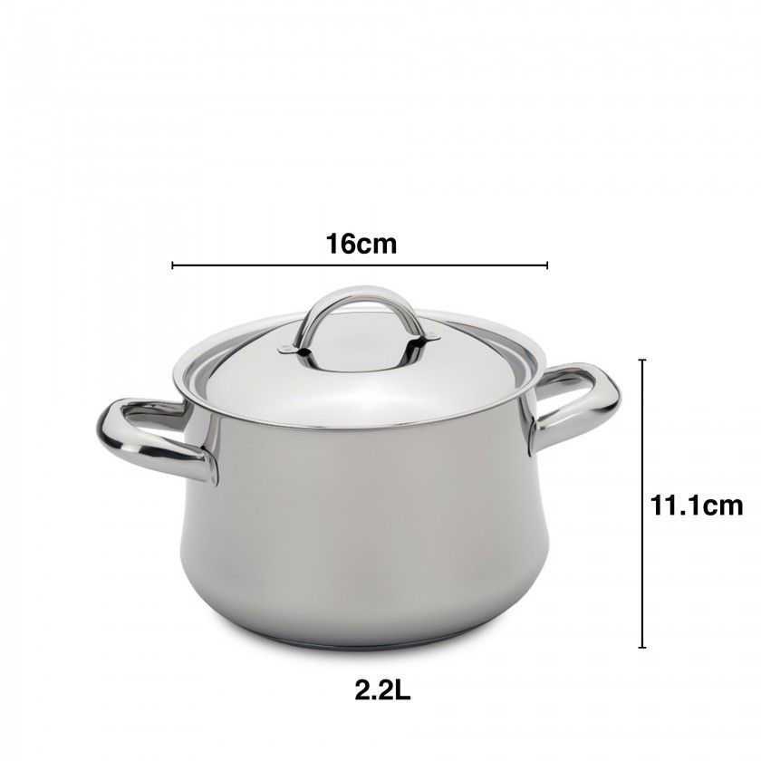 Low Cost Classic Panela C/ Asas �16Cm 2.2L