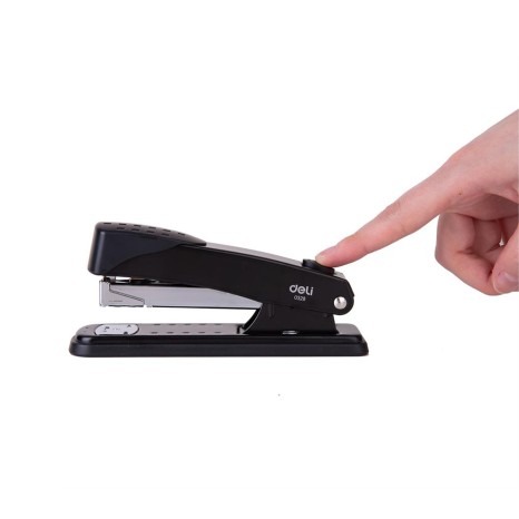Agrafador Metal Deli Pro 25 Folhas Blister Cor Sortida - Image product