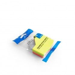 Notas Aderentes Brilhantes Mo 68X68mm Pack 200