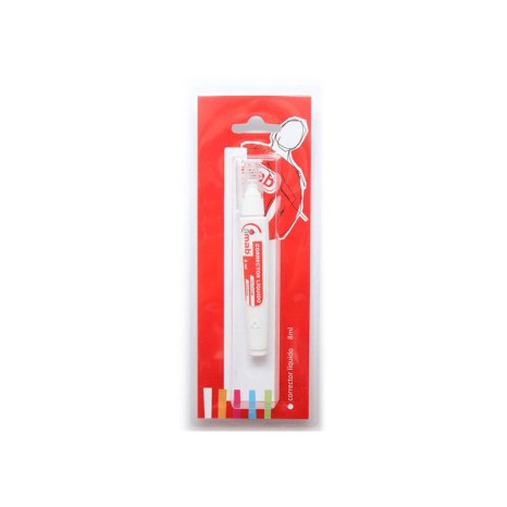 Corretor Líquido Caneta Ponta Metálica Mab Blister 8ml - Image product