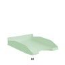 Tabuleiro Pl�stico A4 Pastel Verde
