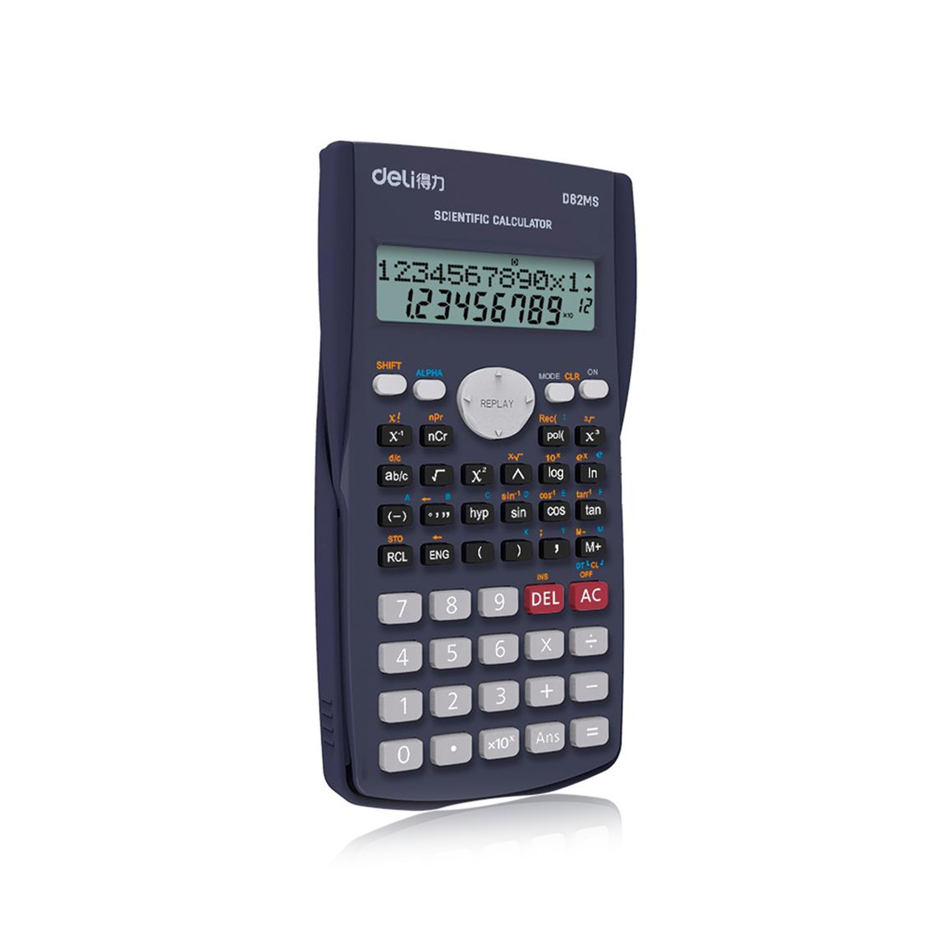 Calculadora Deli Core 10+2 Dígitos 15.8X8.5X2.2cm
