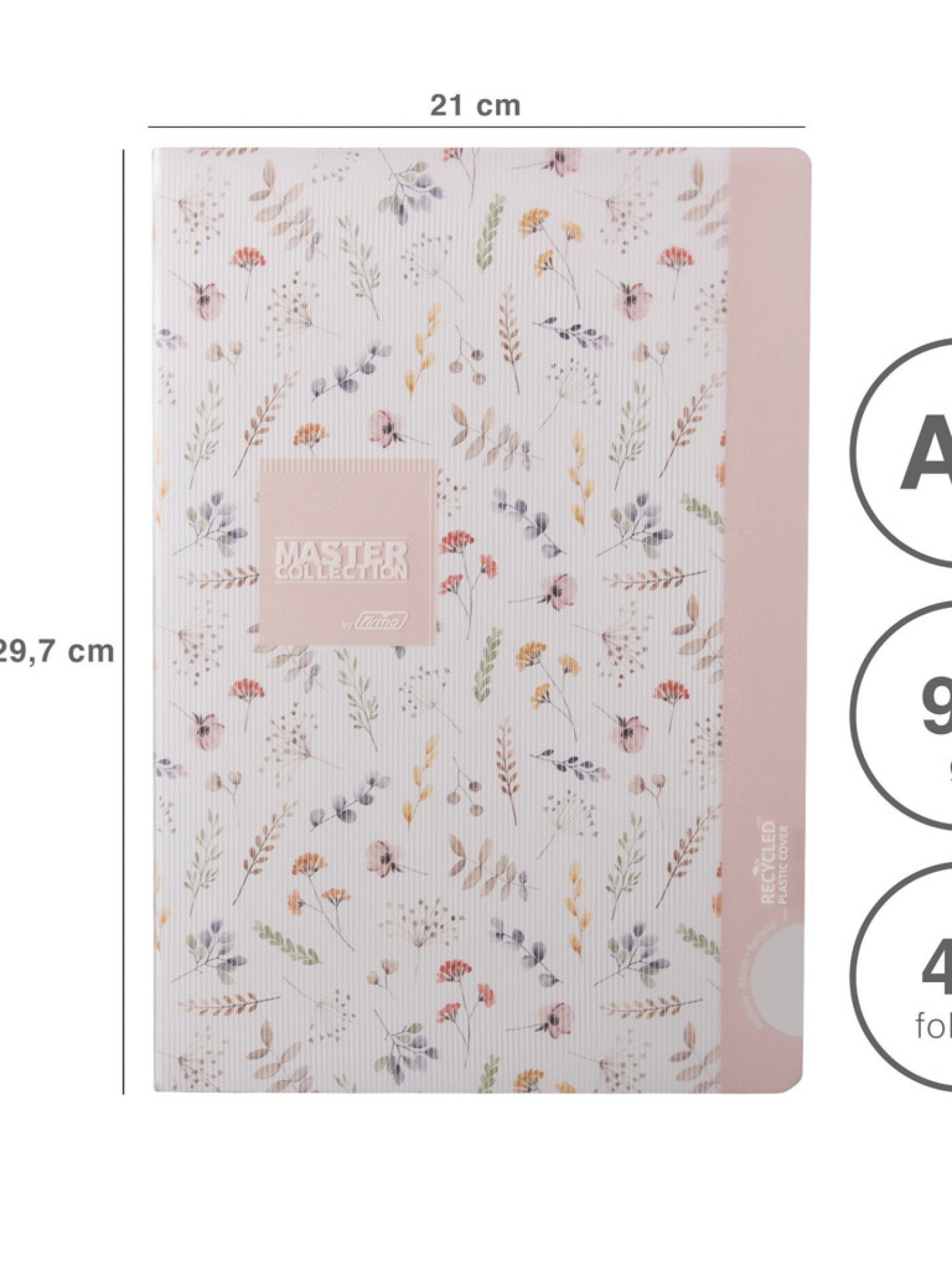 Caderno Agrafado Firmo Pautado A4 48F 90gr