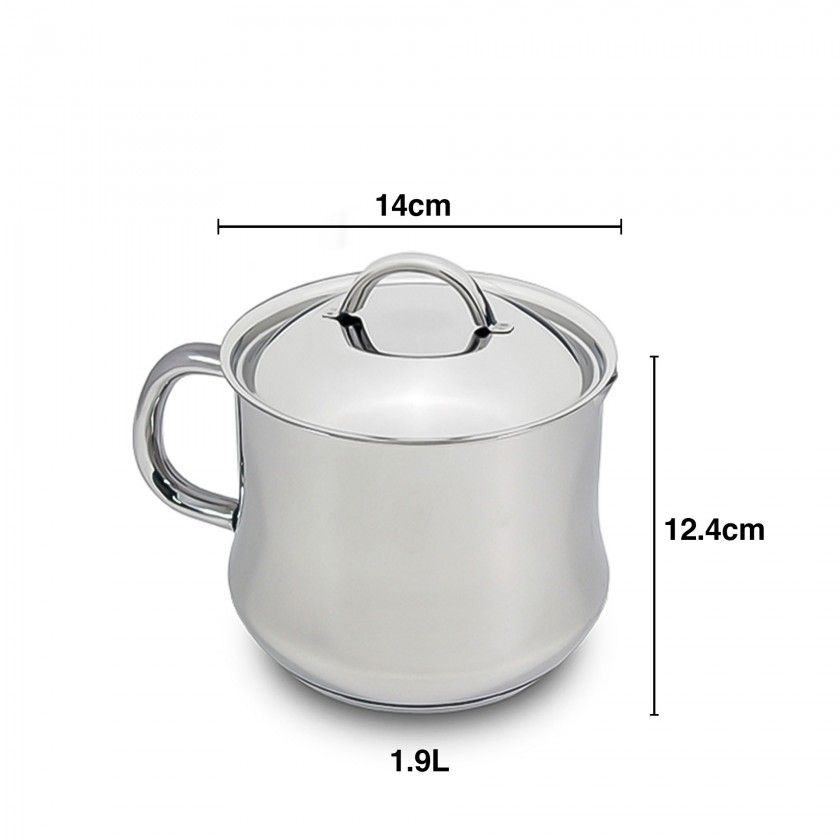 Low Cost Classic Cafeteira C/ Asa Ø14Cm 1.9L Low Cost Classic Cafeteira C/ Asa Ø14Cm 1.9L