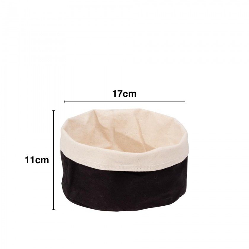 Cesto Po Algodo Redondo 17X11cm