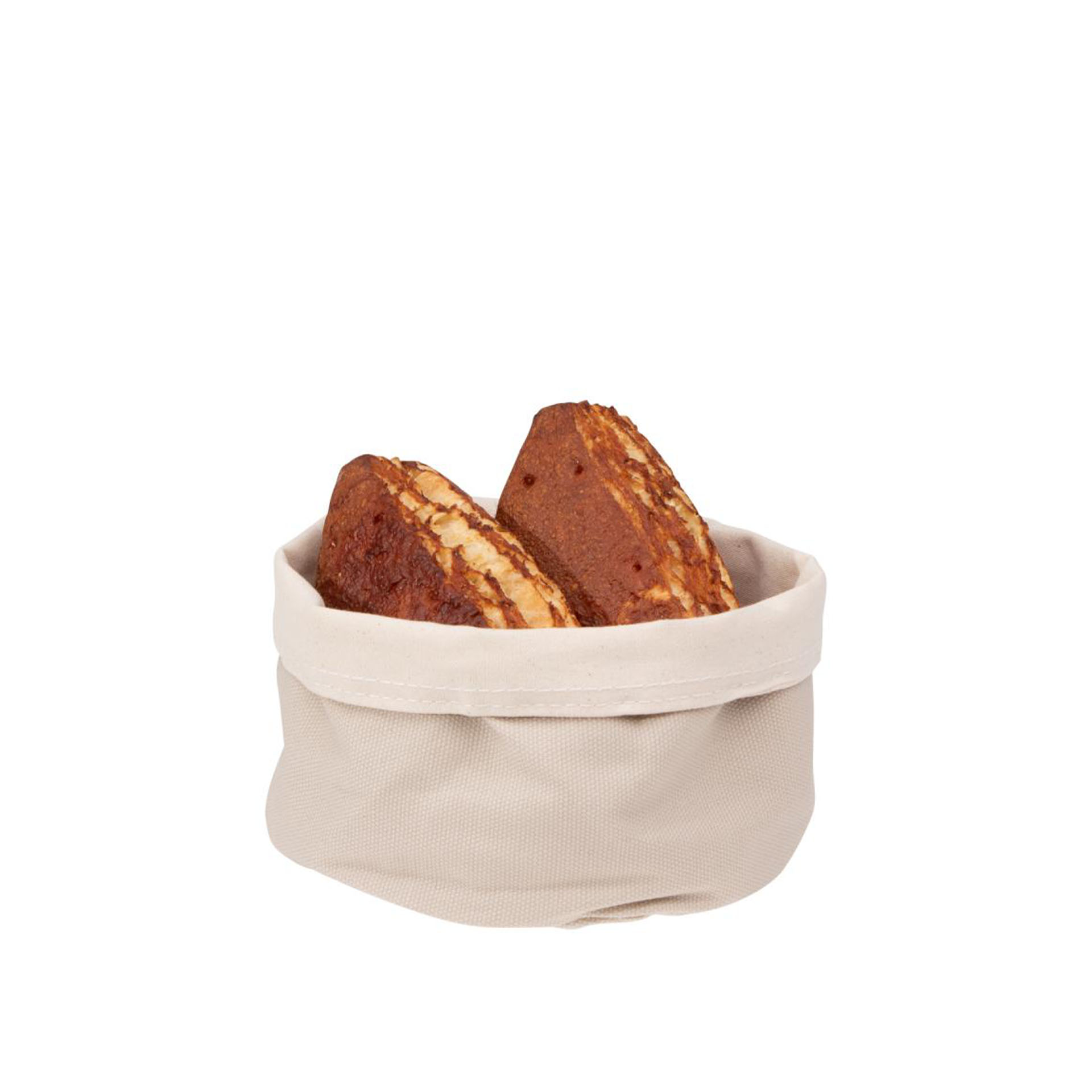 Cesto Pão Algodão Redondo 17X11cm