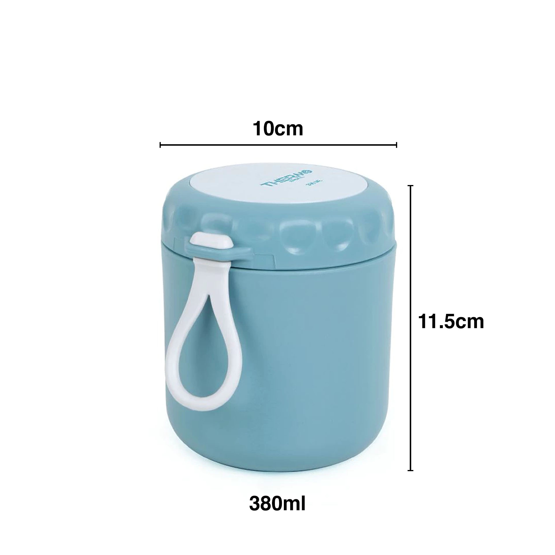 Termo Sólidos Parede Dupla Redondo 380ml 10X11.5cm