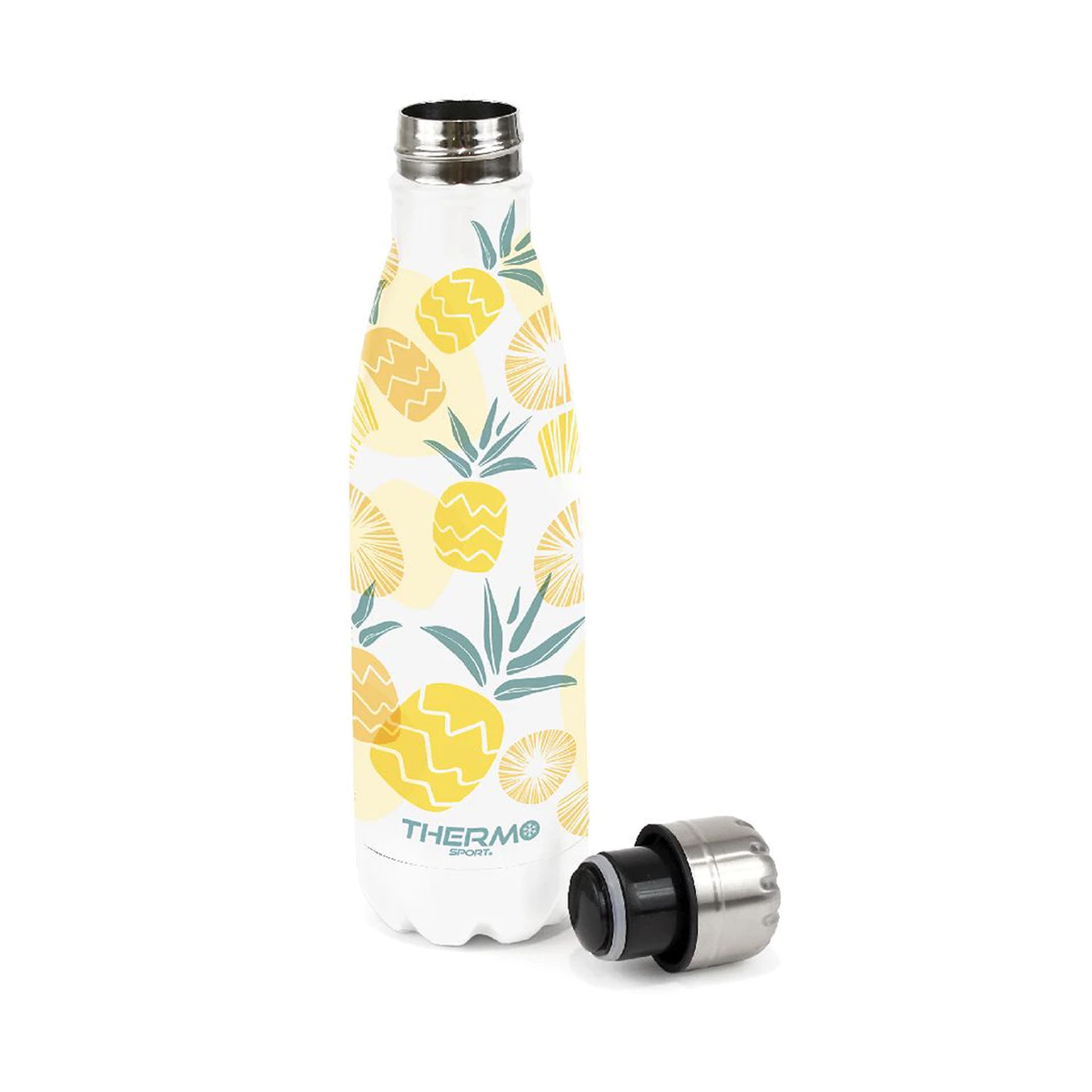 Garrafa Térmica Decor Redondo 500ml 7X26cm