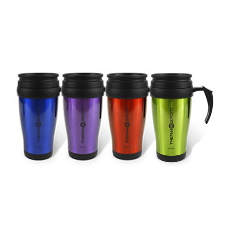 Caneca Viagem Inox 400ml 17cm - Image product