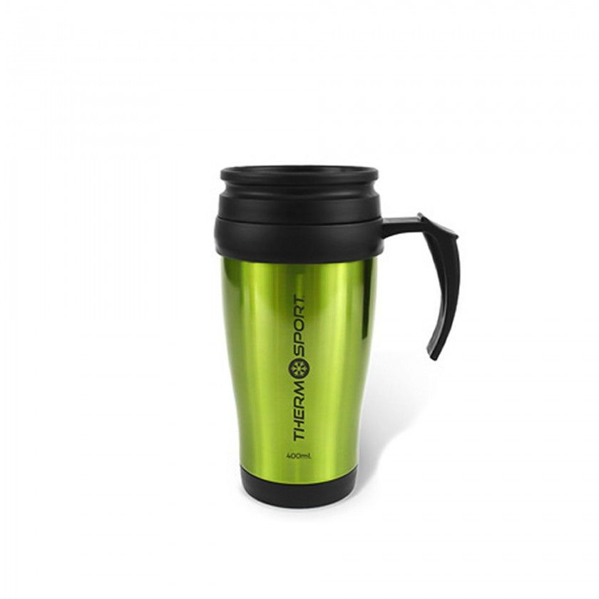 Caneca Viagem Inox 400ml 17cm