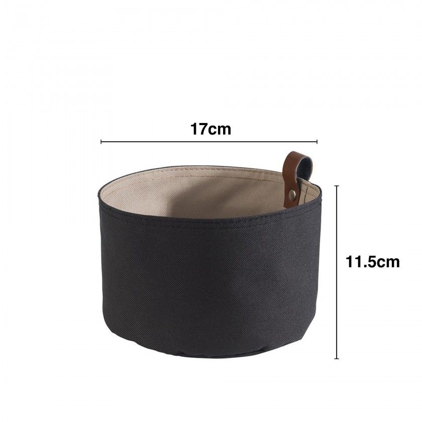 Cesto Po Fibra Sinttica Redondo 17X11.5cm