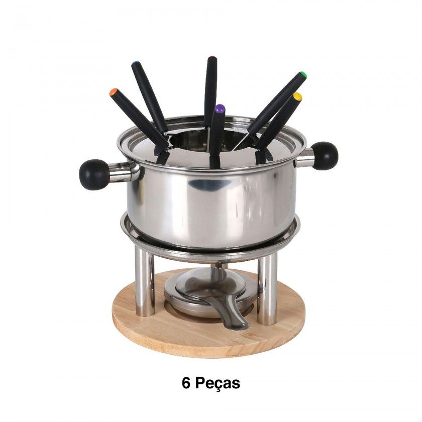 Fondue Inox 6 Peas