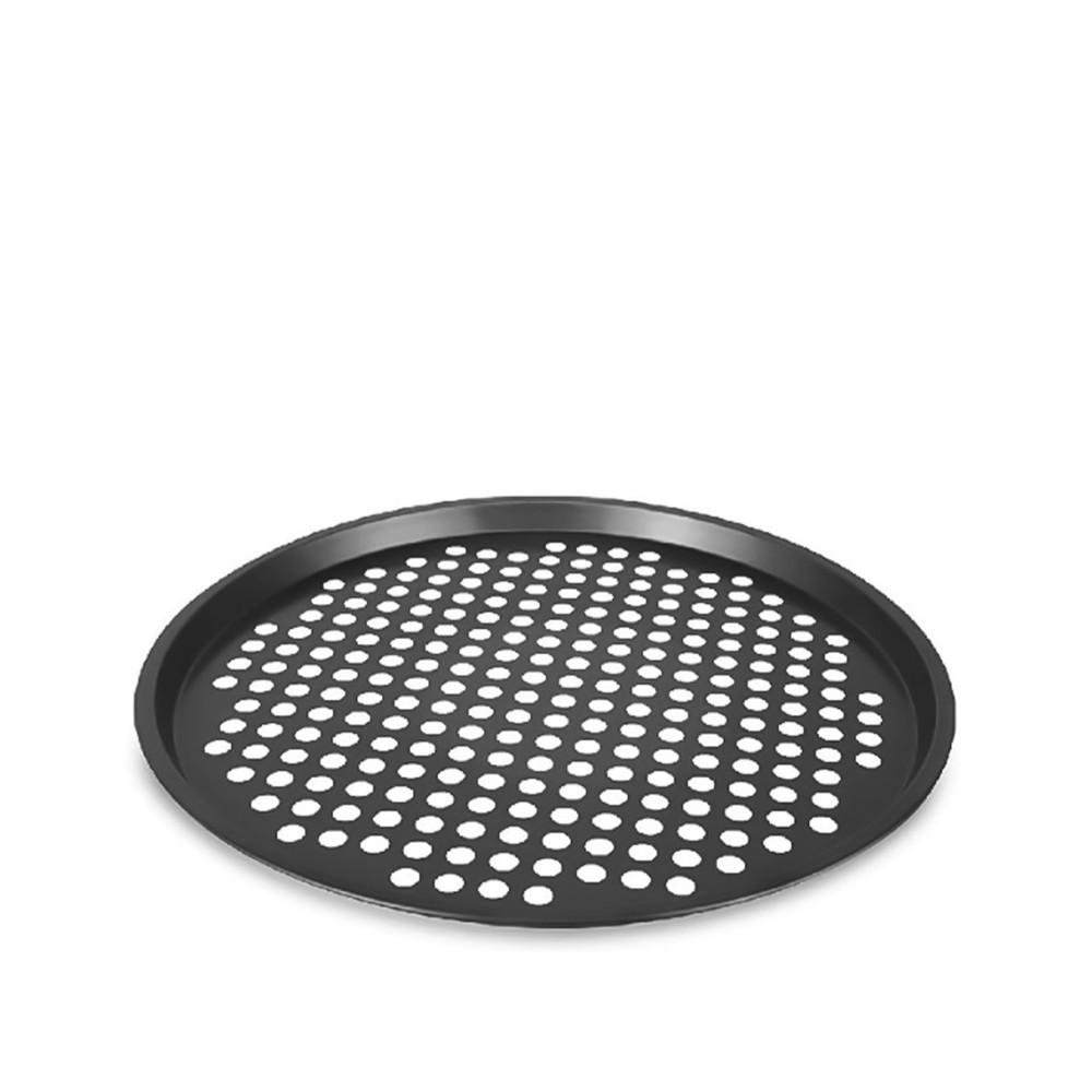 Forma Pizza Perfurada Redonda 33.5X1cm