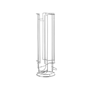Suporte Metal 18 C�psulas Caf� 11.5X33cm