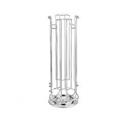 Suporte Inox 24 Cpsulas Caf Giratrio 14X33cm