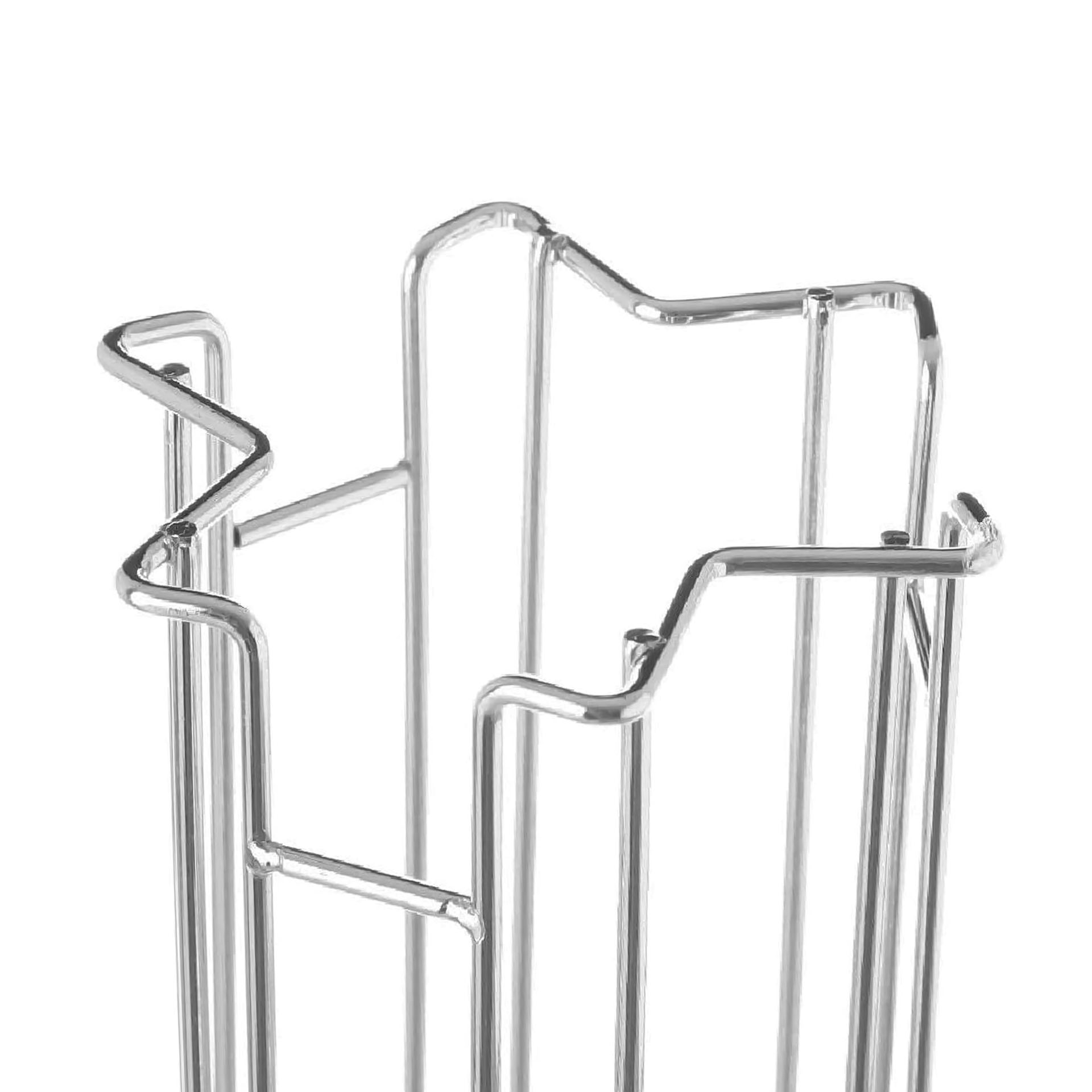 Suporte Inox 24 Cápsulas Café 12X43cm