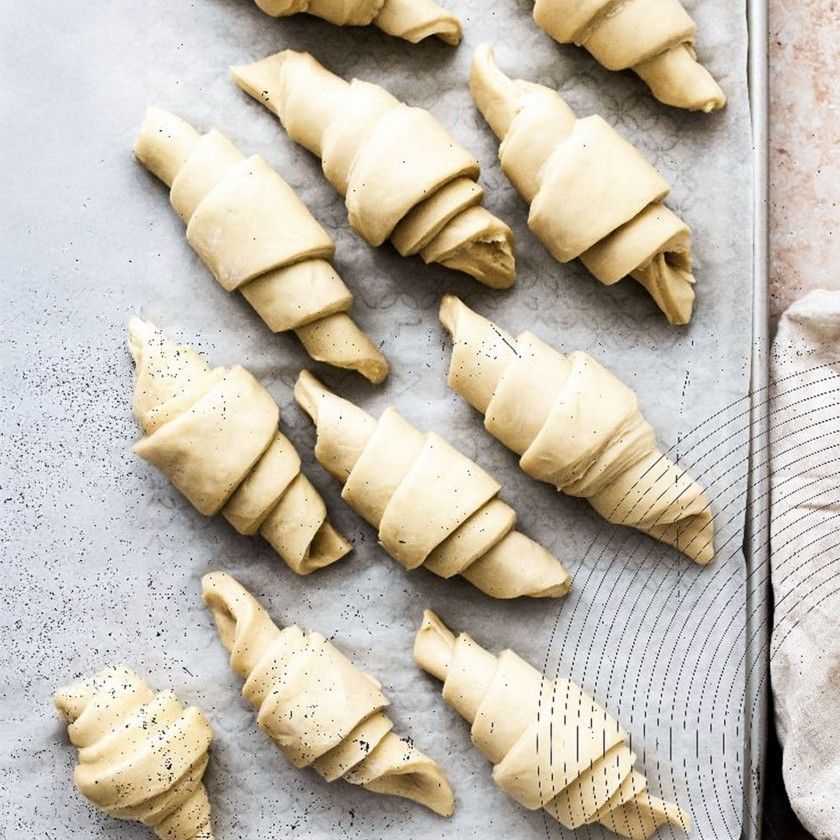 Rolo Corta Massa Croissant 38X6.5cm Rolo Corta Massa Croissant 38X6.5cm