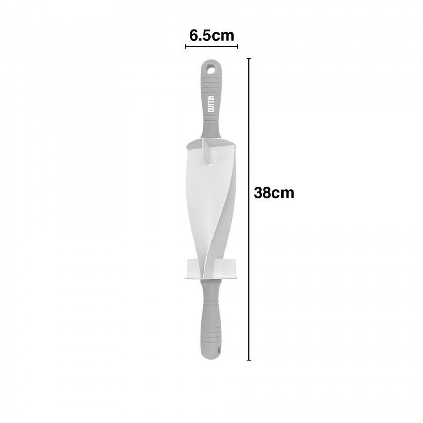 Rolo Corta Massa Croissant 38X6.5cm Rolo Corta Massa Croissant 38X6.5cm