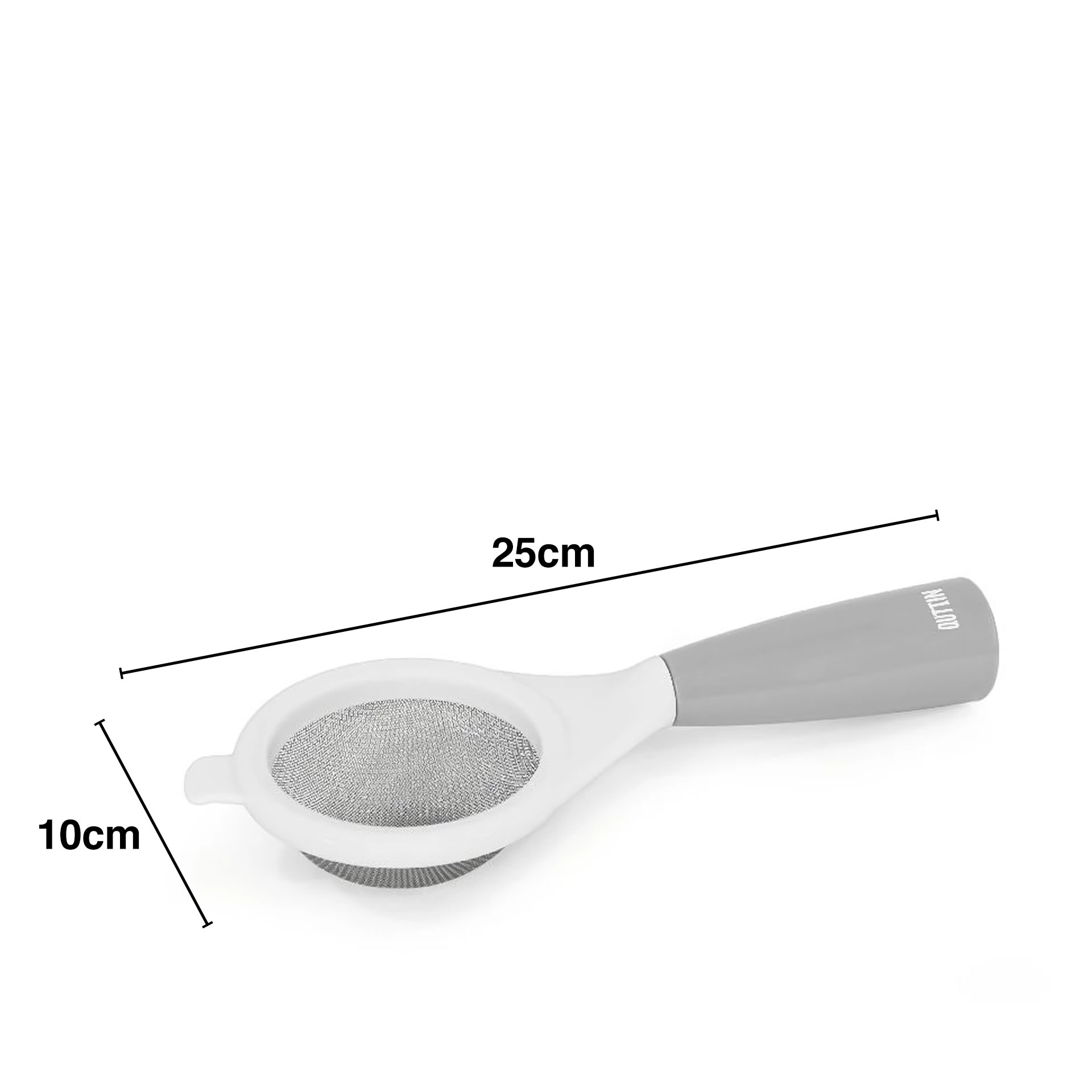 Peneira Rede Inox Oval 25X10cm