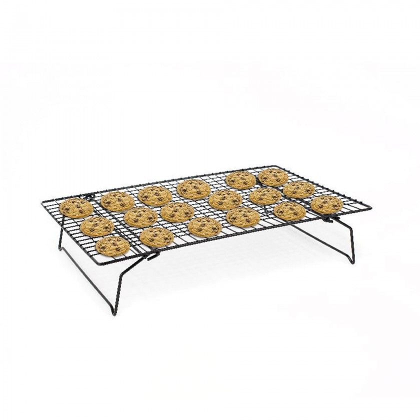 Grelha para Refrigeração Bolos Empilhável 38X25X8.5cm Grelha para Refrigeração Bolos Empilhável 38X25X8.5cm