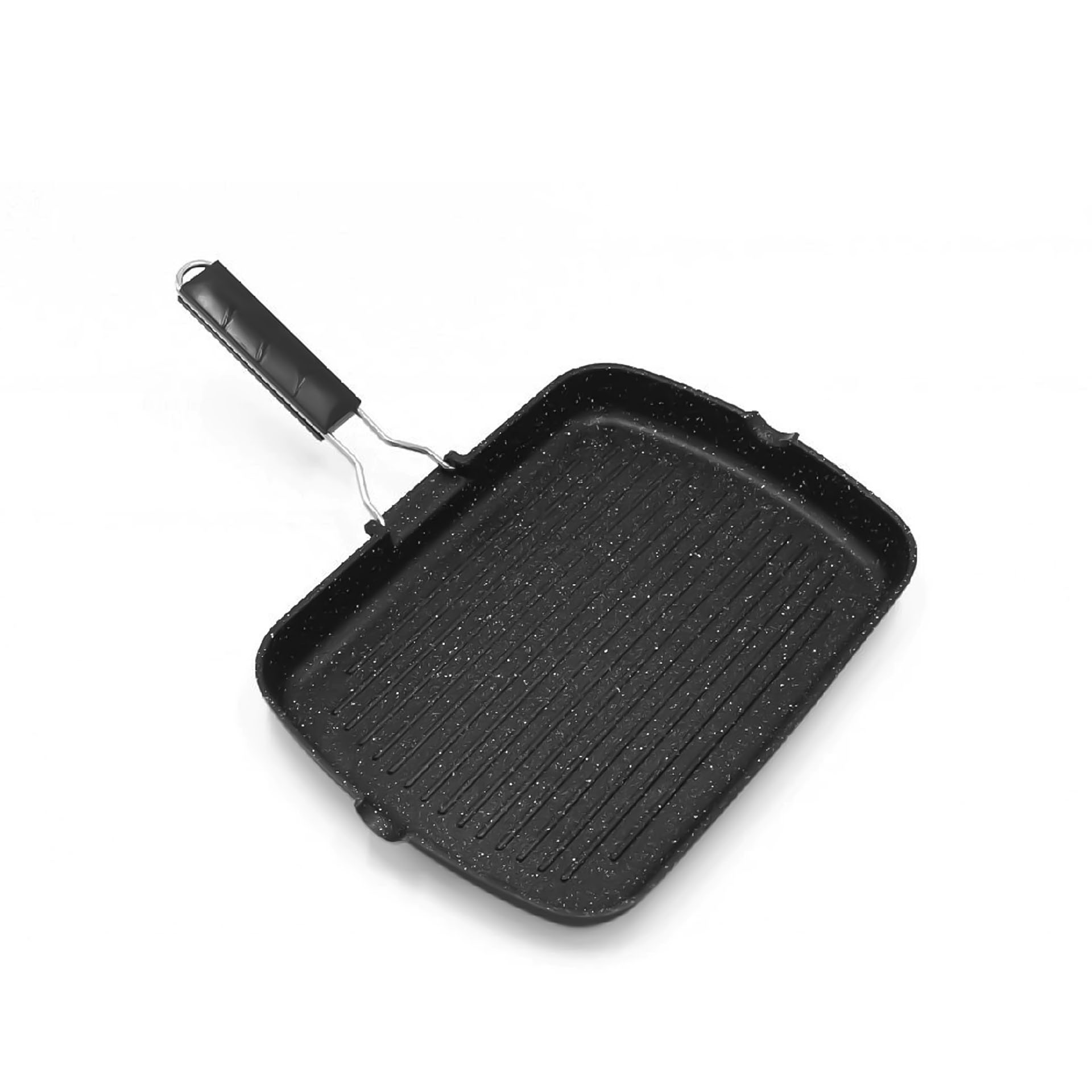 Grelhador Antiaderente Grill Indução 36X26X4cm