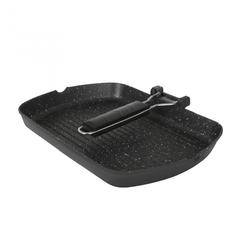 Grelhador Antiaderente Grill Induo 36X26X4cm