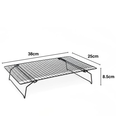 Grelha para Refrigeração Bolos Empilhável 38X25X8.5cm