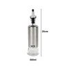 Galheteiro Vidro / Inox 300ml 25cm