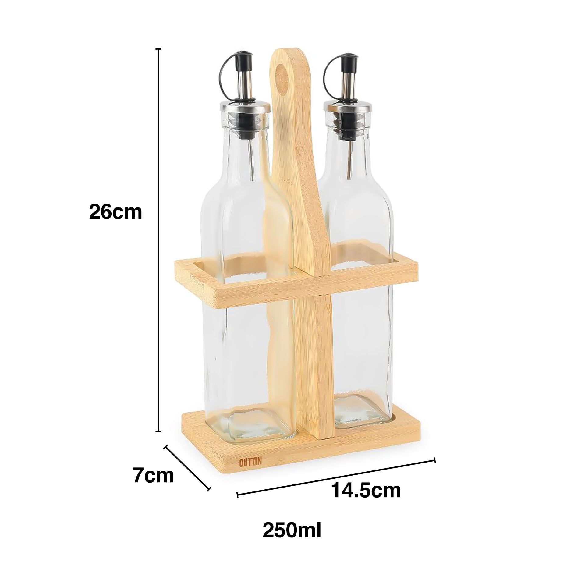 Galheteiro Base Bambu