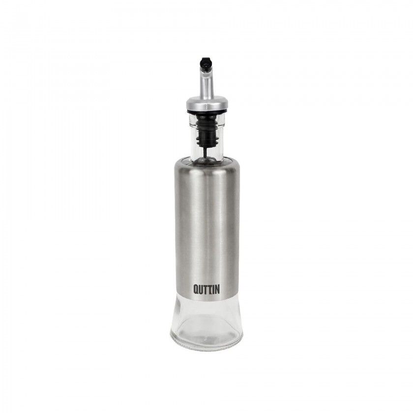 Galheteiro Vidro / Inox 300ml 25cm