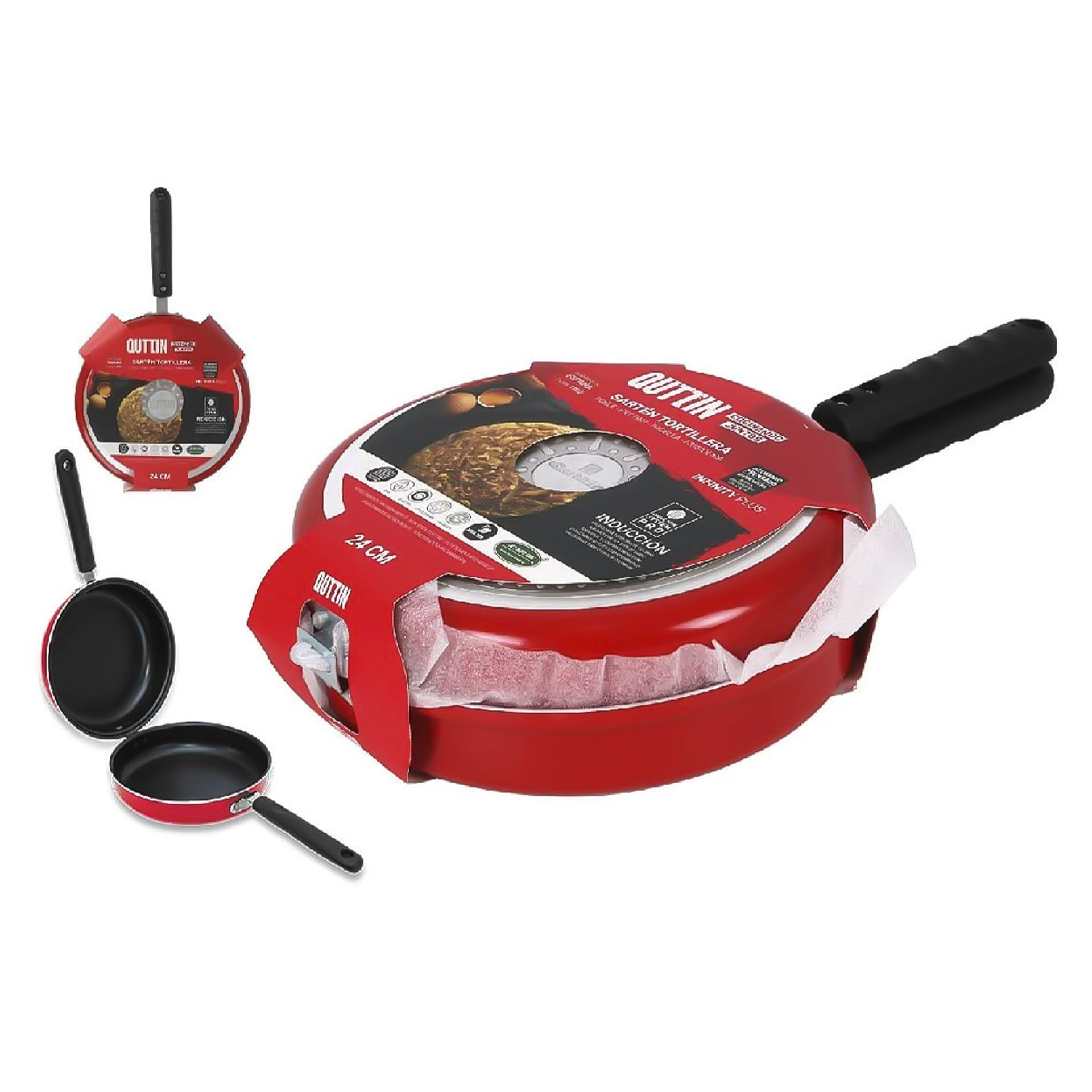 Frigideira Tortilhas Infinity 24cm