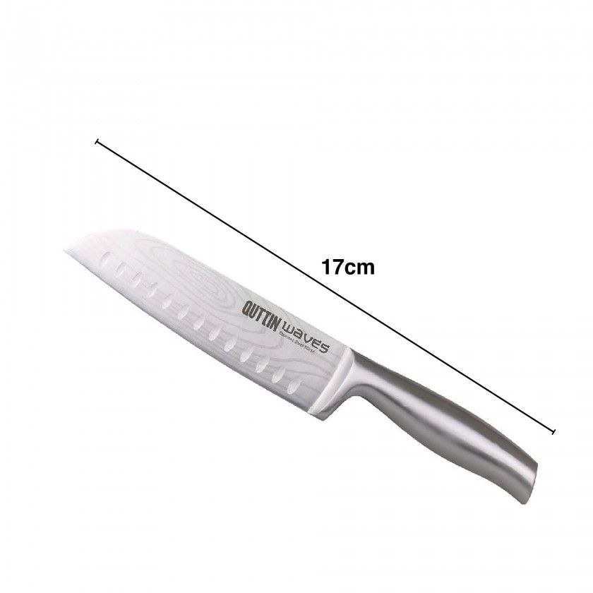 Faca Santoku Waves 17cm Faca Santoku Waves 17cm