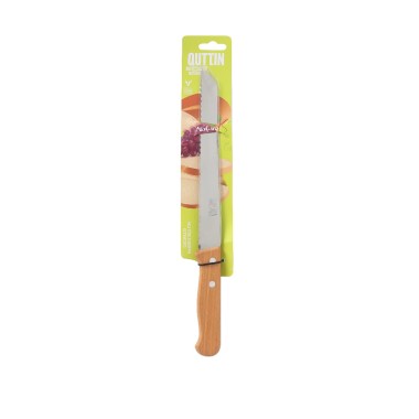 Faca P�o Natura Cabo Madeira 20.5cm