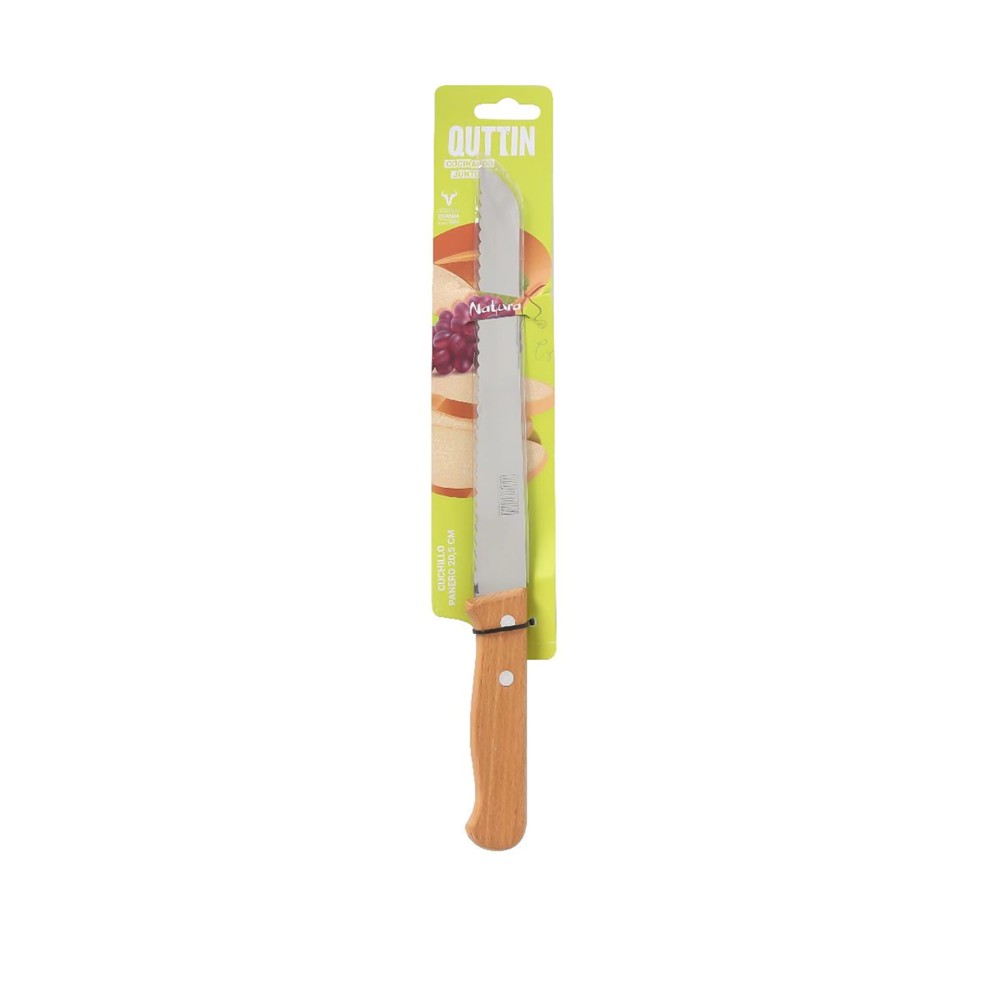 Faca P�o Natura Cabo Madeira 20.5cm