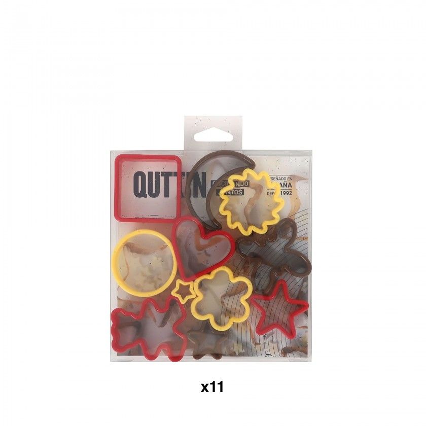 Corta Massa Plástico Pack 11 Corta Massa Plástico Pack 11