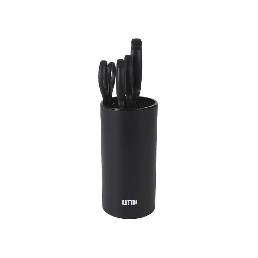 Conjunto 3 Facas Nero com Tesoura + Bloco Redondo 21cm
