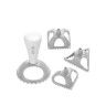 Corta Massa Ravioli 4 Formas 31X11X6.5cm Corta Massa Ravioli 4 Formas 31X11X6.5cm