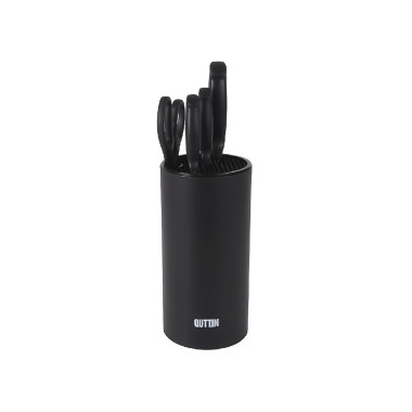 Conjunto 3 Facas Nero com Tesoura + Bloco Redondo 21cm