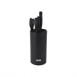 Conjunto 3 Facas Nero com Tesoura + Bloco Redondo 21cm