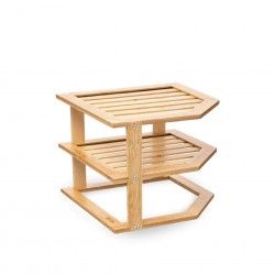 Estante Organizadora Canto Bambu 25X25X23cm