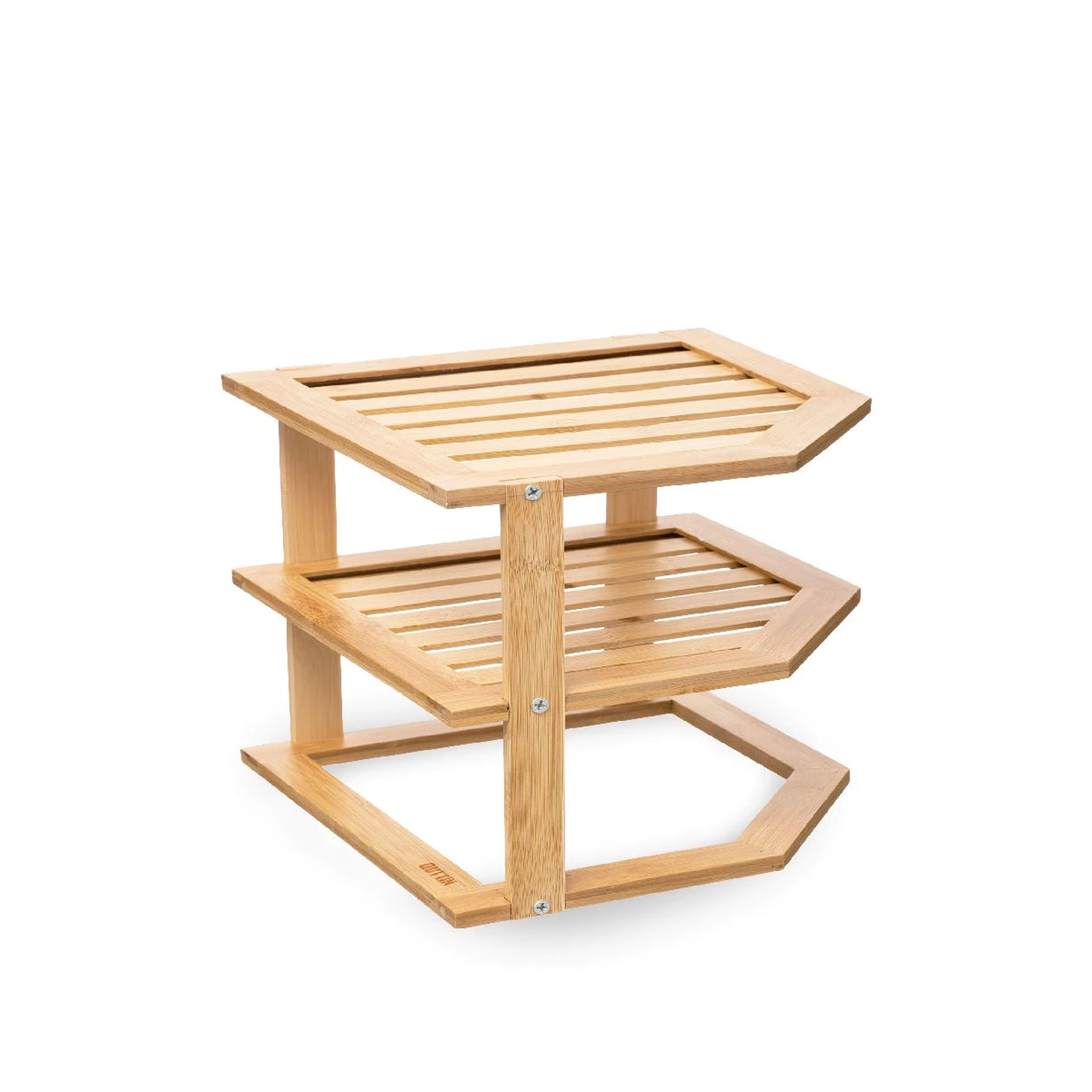 Estante Organizadora Canto Bambu 25X25X23cm