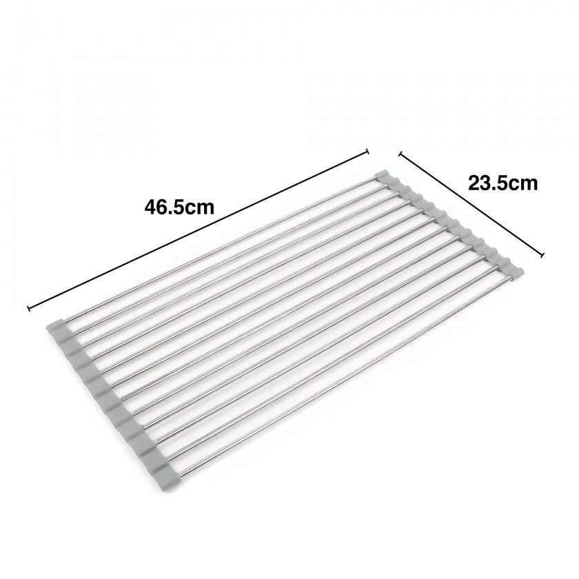 Escorredor Loiça Inox 46.5X23.5cm Escorredor Loiça Inox 46.5X23.5cm