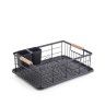 Escorredor Loiça Metal Asas Madeira 43X32X14cm Escorredor Loiça Metal Asas Madeira 43X32X14cm