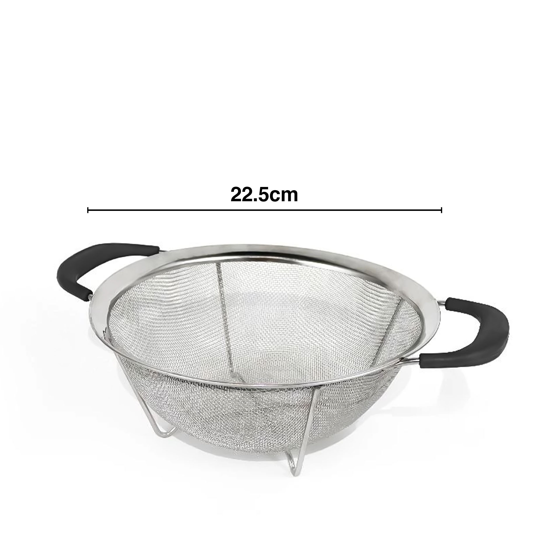 Escorredor Legumes Inox Asas Soft