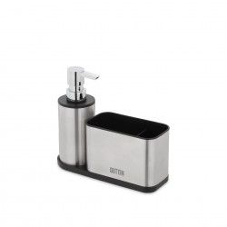 Dispensador Sabo Inox com Porta Esfrego 20X7X18.5cm