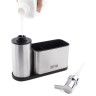 Dispensador Sabo Inox com Porta Esfrego 20X7X18.5cm