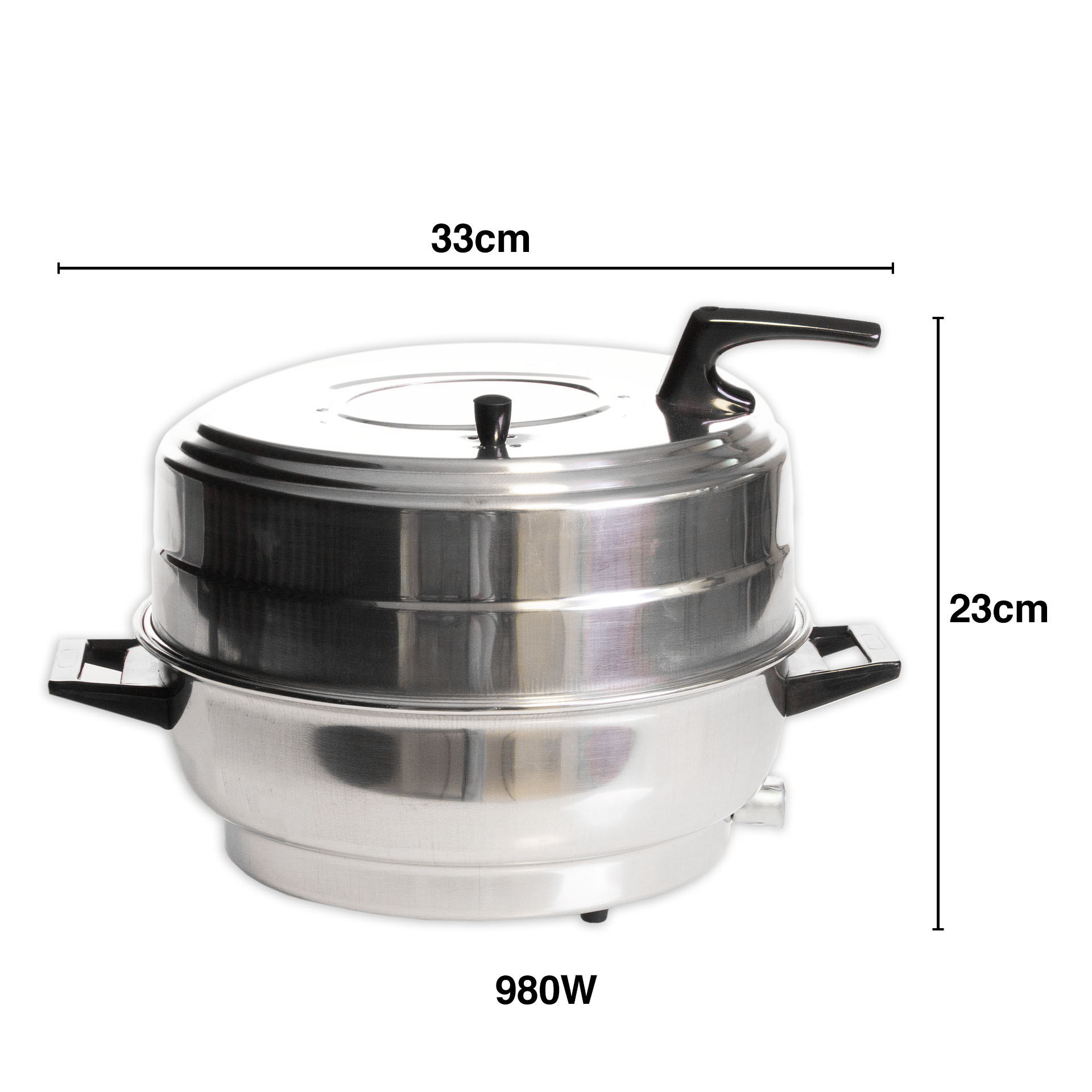 Forno Elétrico Alumínio Patusca Cutley 980W 33X23cm