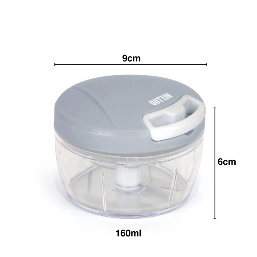Cortador Alimentos Manual Redondo 160ml 9X6cm Cortador Alimentos Manual Redondo 160ml 9X6cm