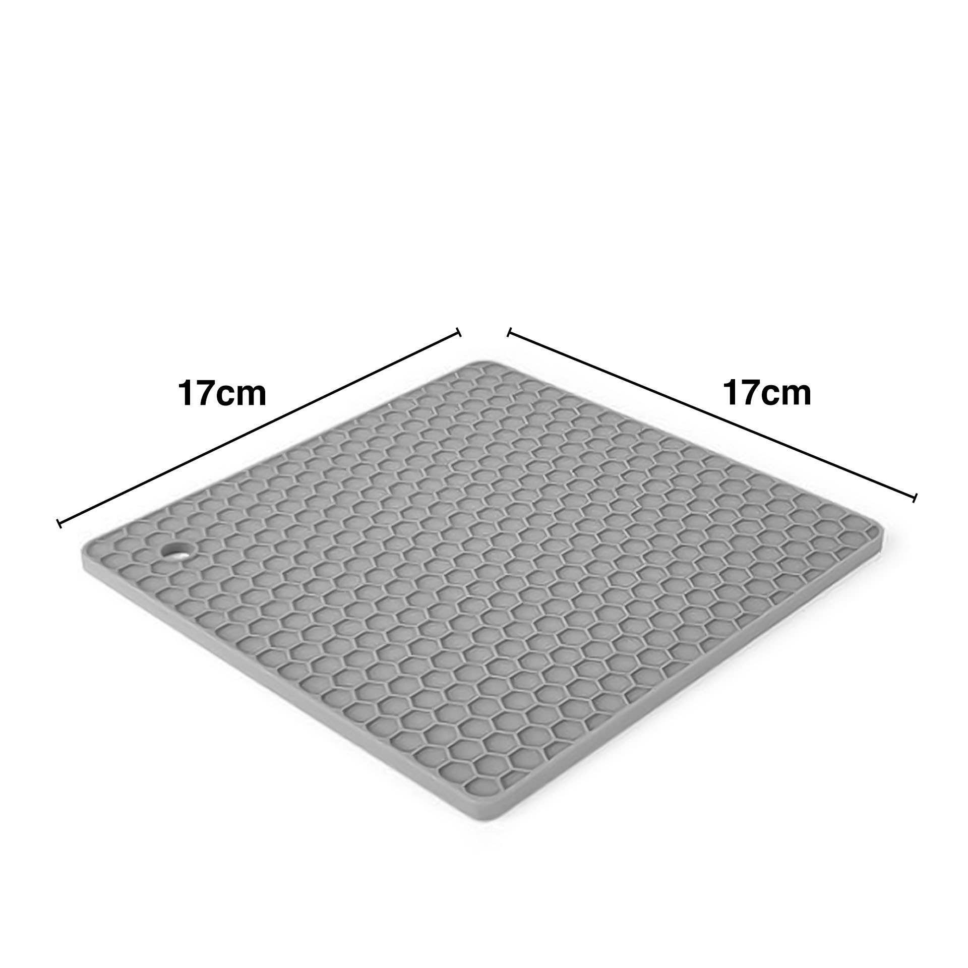 Base para Quentes Silicone Quadrado 17X17cm